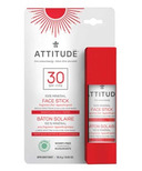 ATTITUDE SPF30 Adult Face Stick Fragrance Free