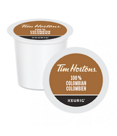 Tim Hortons Coffee 100% Colombian K-Cup Pods