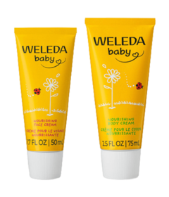 Weleda Baby Nourishing Face + Body Cream Bundle