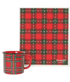 Danica Swedish Spongecloth & Heritage Mug Tartan Bundle