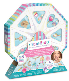 Make it Real Sweet Spin Carniva Lipgloss Bracelets