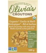 Olivia's Organic Garlic & Croûtons aux herbes