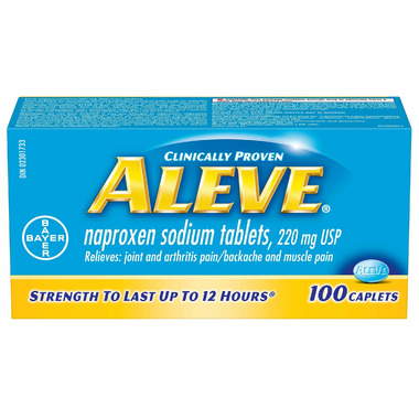 Aleve 220 mg Large Bottle Aleve 220 mg Large Bottle