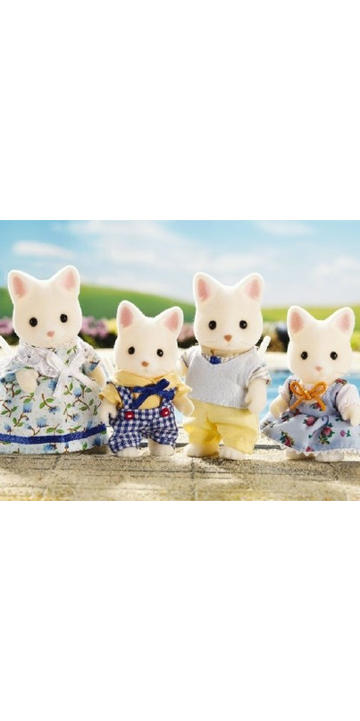 calico critters silk cat family