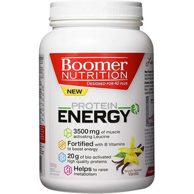 Buy Boomer Nutrition Protein Energy Vanilla from Canada at ...