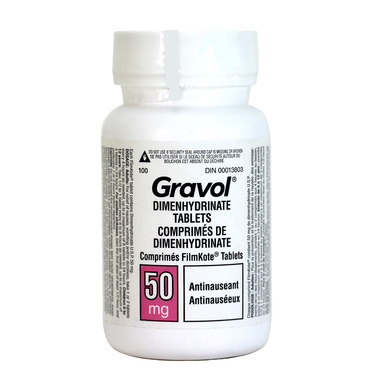 Gravol Dimenhydrinate Tablets Gravol Dimenhydrinate Tablets