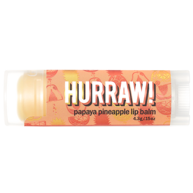 papaya pineapple balm hurraw lip