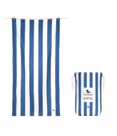 image of Dock & Bay Quick Dry Towel Cabana Whitsunday Navy with sku:212522