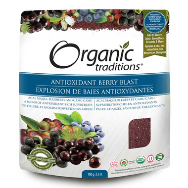 Organic Traditions Antioxidant Berry Blast Organic Traditions Antioxidant Berry Blast