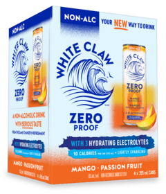 White Claw Zero Proof Mango Passion Fruit