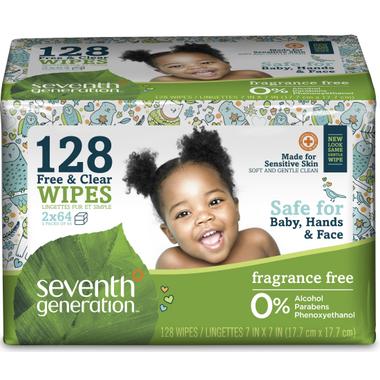 Seventh Generation Baby Free & Clear Thick and Strong Baby Wipes Refills Seventh Generation Baby Free & Clear Thick and Strong Baby Wipes Refills