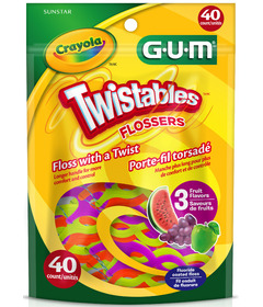 GUM Crayola Twistables Flossers