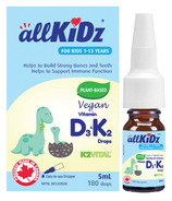 allKiDz Vegan Vitamin D3 K2 Drops