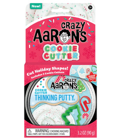 Crazy Aaron's Thinking Putty Tin Cookie Cutter
