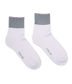 Pokoloko Block Pima Socks Pink Lemonade