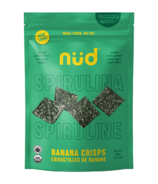 Chips de banane à la spiruline Nud Fud
