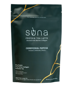 Suna Protein Tea Latte with Marine Collagen Ceremonial Matcha