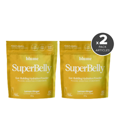 Blume Superbelly Hydration Powder Lemon Ginger 2 Pack