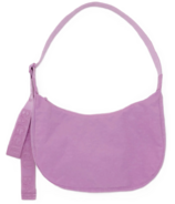 BAGGU Medium Nylon Crescent Bag Peony