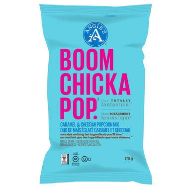 Angie\'s Boom Chicka Pop Caramel & Cheddar Mix Popcorn Angie\'s Boom Chicka Pop Caramel & Cheddar Mix Popcorn
