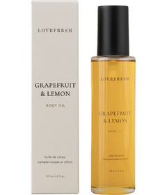 Lovefresh Body Oil Grapefruit & Lemon