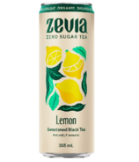Zevia Organic Sweetened Black Tea Lemon
