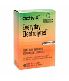 Électrolytes quotidiens Platinum Naturals Activ-X Concombre Melon