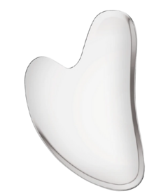 Happy Stainless Steel Gua Sha Heart