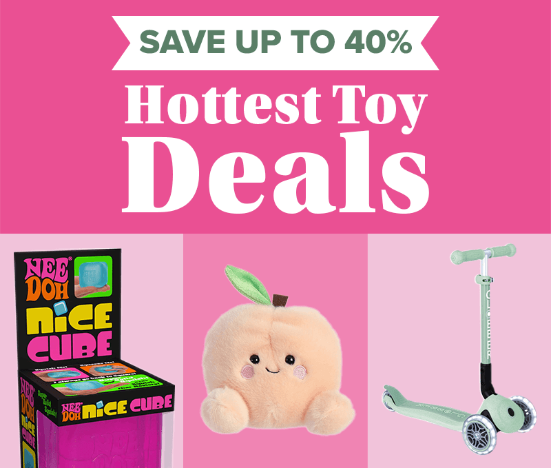Save up to 40% on Hottest Toys Deals