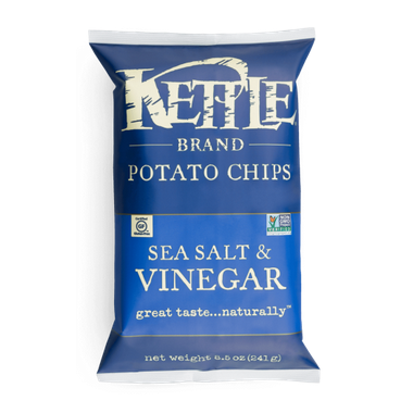 Kettle Sea Salt & Vinegar Potato Chips Kettle Sea Salt & Vinegar Potato Chips