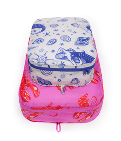 image of BAGGU Large Packing Cube Set Sea Creatures with sku:320351