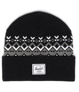 Bonnet Fair Isle Elmer d'Herschel Supply Noir