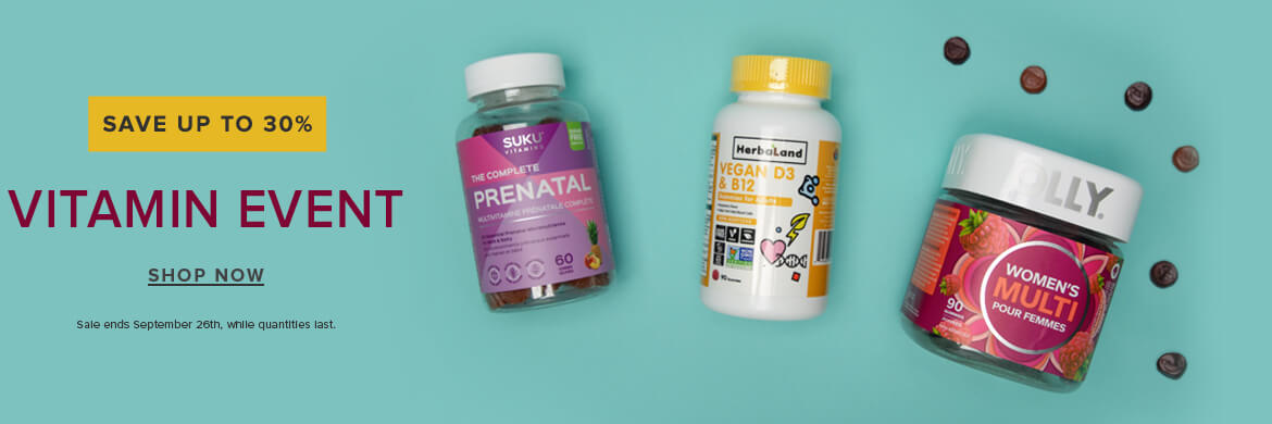 Save up to 30% on The Vitamin Event