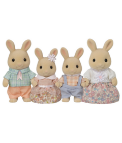 Calico Critters Milk Rabbit Family