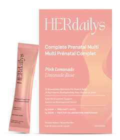 Her Dailys Complete Prenatal Multi Pink Lemonade
