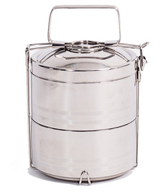 Onyx 2 Layer Stainless Steel Food Storage Container