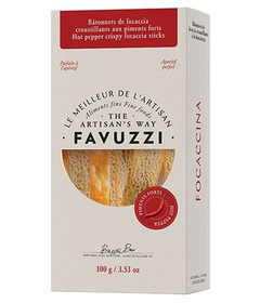 Favuzzi Hot Pepper Crispy Focaccia Sticks