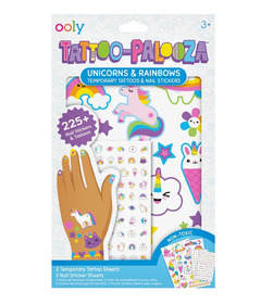 OOLY Tattoo Palooza Unicorns & Rainbows