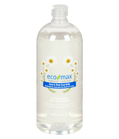 eco-max Hand & Body Soap Refill Hypoallergenic
