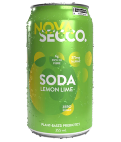 Novasecco Lemon Lime Prebiotic Soda