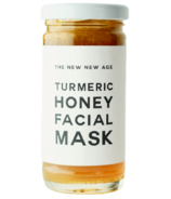 Le masque visage au miel et au curcuma New Age