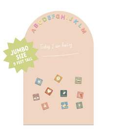 Cherrypick Jumbo Magic Playwall Arch Magnetic Wall Decal Blush