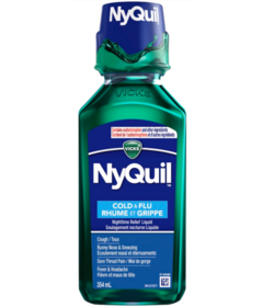 Vicks DayQuil liquide de soulagement multi-symptômes pour le rhume et la grippe 