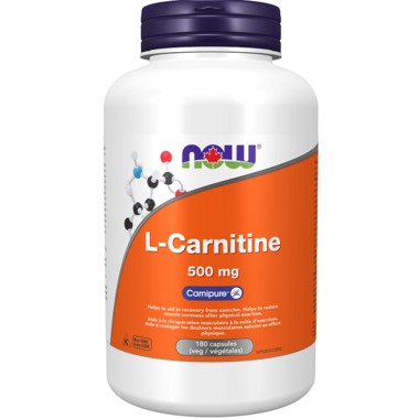 Buy NOW Foods L Carnitine 500 mg at Well.ca Free Shipping 35