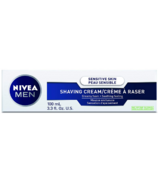 Nivea Men Sensitive Skin Shaving Cream (Crème à raser pour peau sensible)