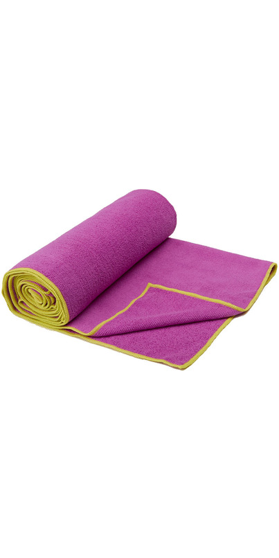 Buy Gaiam Thirsty Yoga Mat Towel Radiant Orchid & Citron at