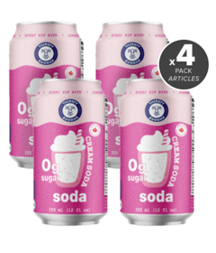 Thirsty Buddha Low-Sugar Prebiotic Soda Cream Soda Bundle