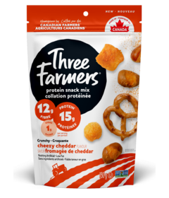 Three Farmers Protein Snack Mix Cheezy Cheddar