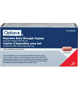 Option+ Ibuprofène Extra Fort Caplets