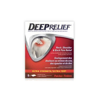 Deep Relief Ultra Strength Neck, Shoulder & Back Pain Relief Deep Relief Ultra Strength Neck, Shoulder & Back Pain Relief